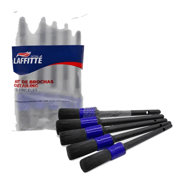 Kit de Brochas Detailing Laffitte x5